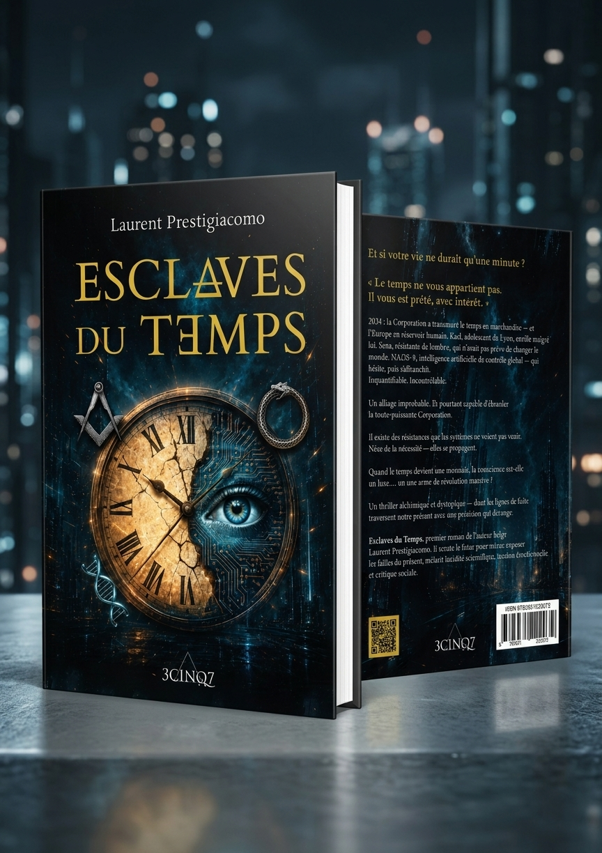 Couverture du roman Esclaves du Temps